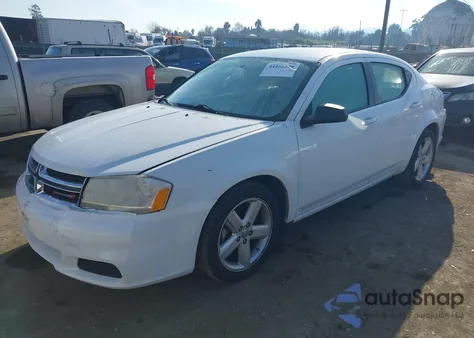 2013 Dodge Avenger Se from USA, damaged, VIN 1C3CDZAB5DN645276